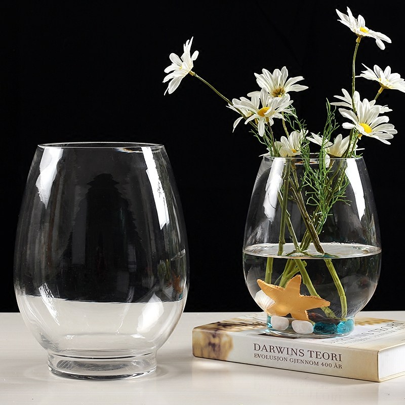 水培绿萝玻璃花瓶 恐龙蛋多肉水养植物透明插花花器客厅装饰摆件,淘宝优惠券,粉丝福利购,淘宝优惠卷