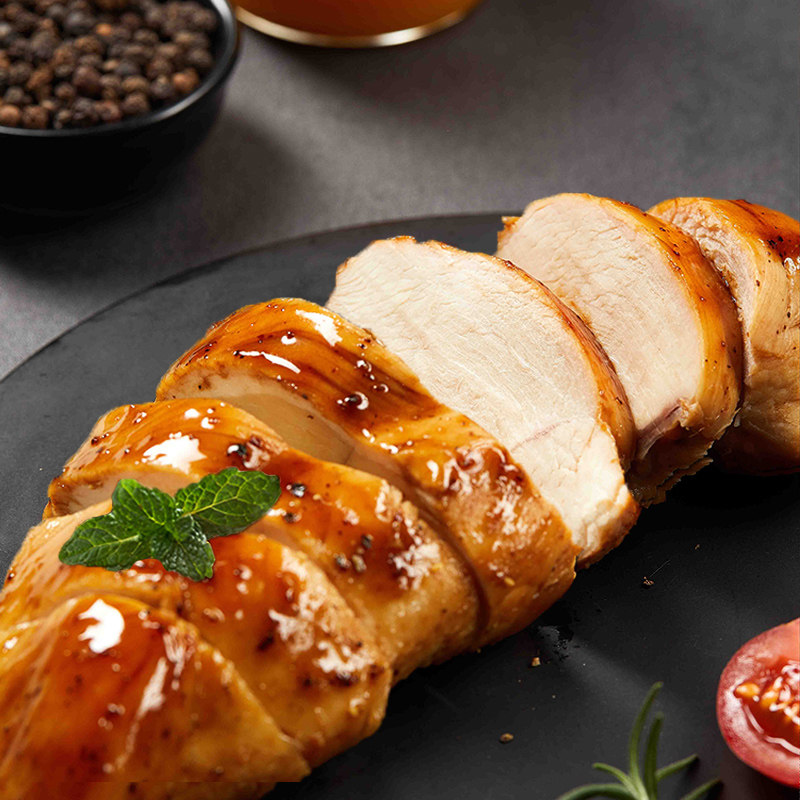 鸡胸肉健身代餐即食减低脂肪主食 七街八巷小石头鸡胸