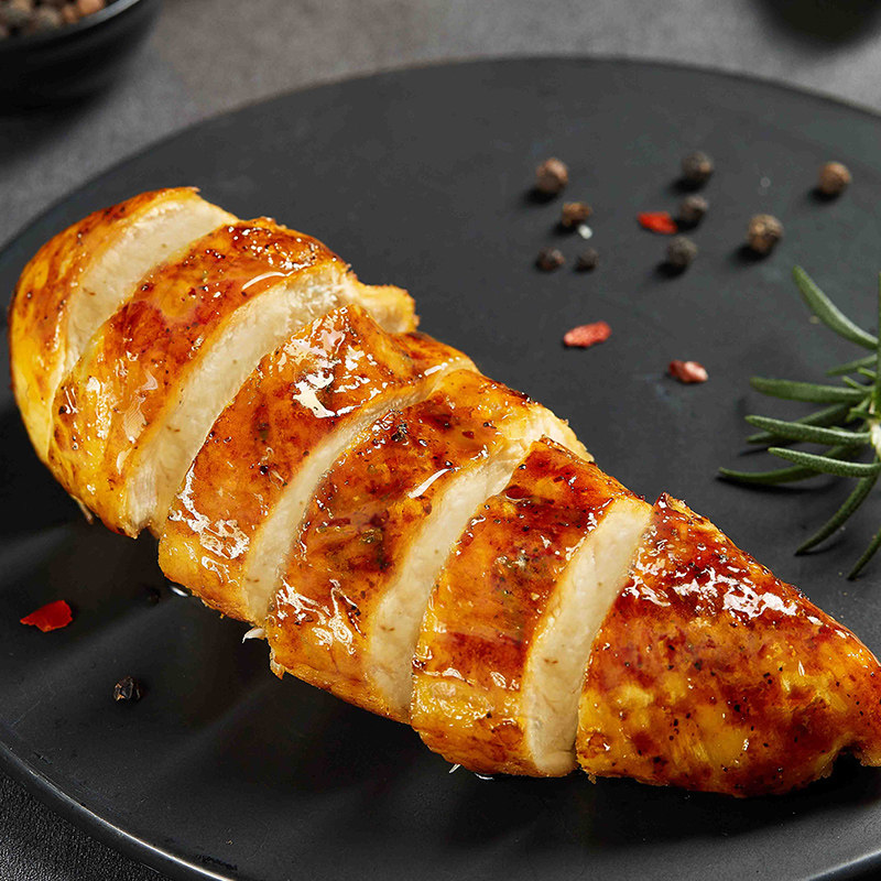 鸡胸肉健身代餐即食减低脂肪主食 七街八巷小石头鸡胸