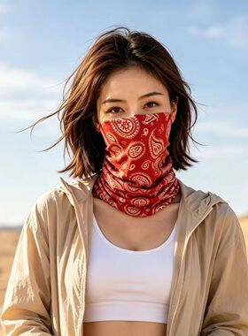 面罩成人男女护颈透气围脖