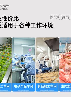 食品车间包头帽夏季工作女