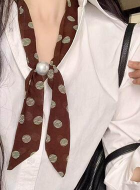遮挡颈纹气质百搭颈饰高级颈带