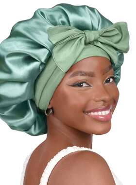 Satin Bonnet Silk Bonnet Bonne For Sleeping Hair Bonnet With