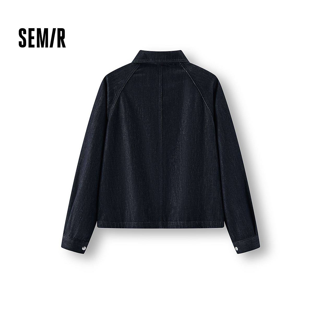 【商场同款】森马牛仔外套女春宽松2026新款插肩夹克103126108003,淘宝优惠券,粉丝福利购,淘宝优惠卷