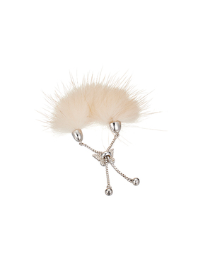 STUGAZI毛绒拂蕊蝴蝶戒指