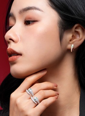 【生日礼物】APM Monaco蛇年本命年生肖粉灵蛇手链手镯生日礼物