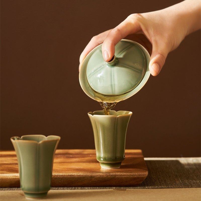 南京博物馆文创茶具礼盒礼物礼盒六朝莲韵竹林七贤感恩商务伴手礼