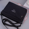 Canvas horizontal crossbody bag men's lightweight casual bag