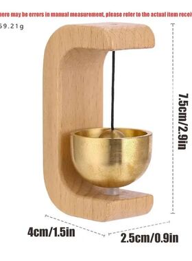 Hanging Decorations Wooden Wind Chimes Wireless Doorbell Ent