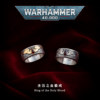 Star Forged Warhammer 40K Blood Angels Silver Emblem Ring