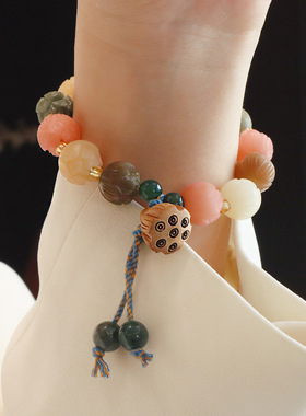 多宝莲花天然菩提手串