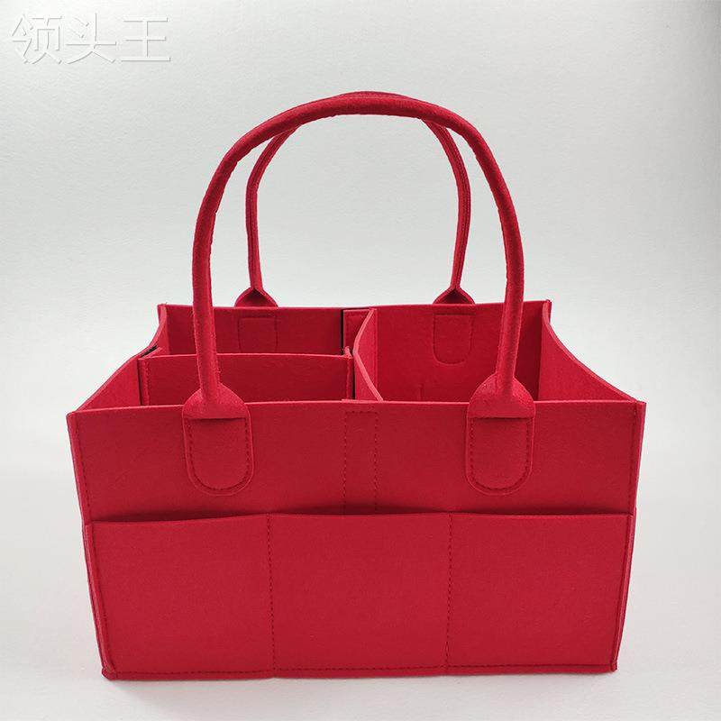 毛毡尿布包跨境妈咪包手提收纳包 食里湘风食品妈咪包/袋