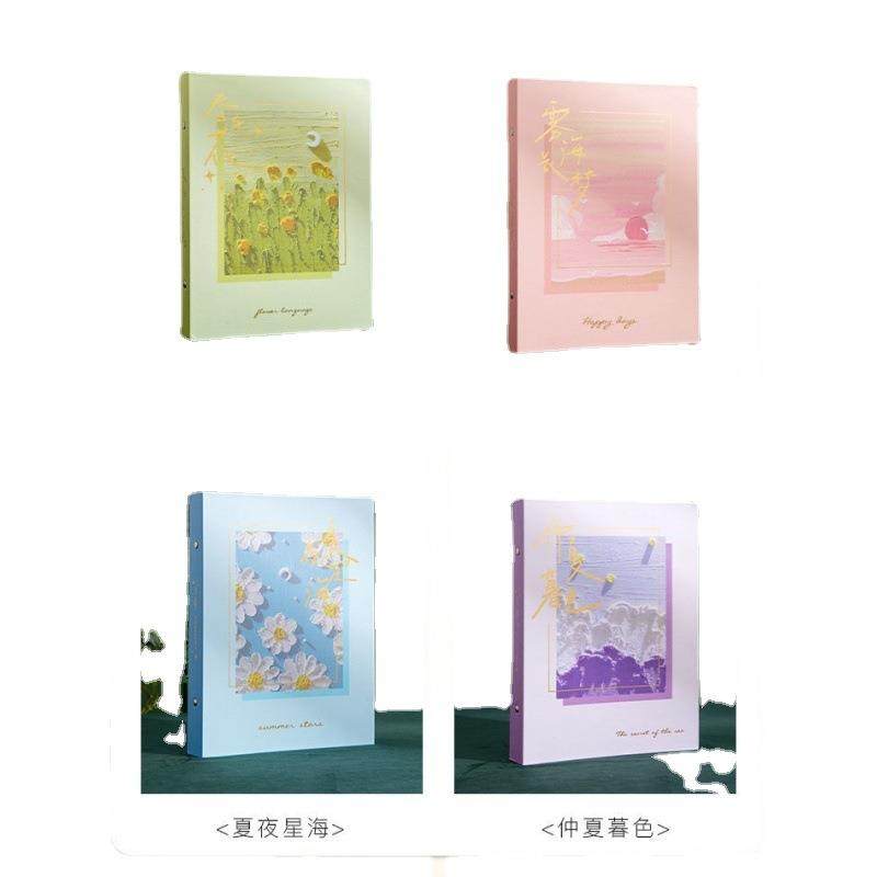 同学录纪念简约油画高颜值ins清新小六年级初高中生毕业礼物册定制