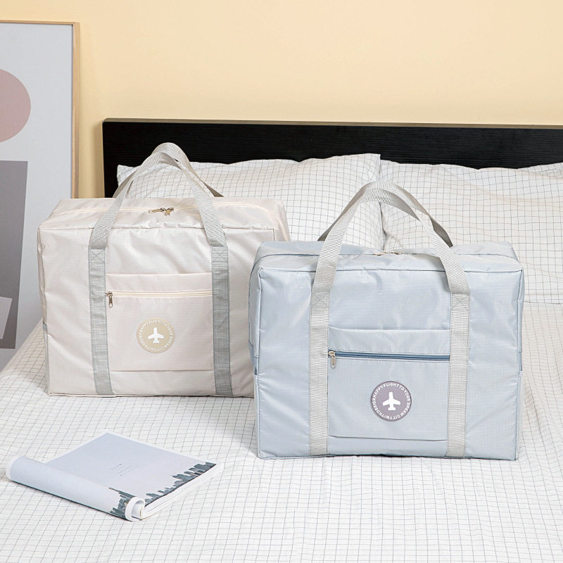 手提旅行登机包大容量防水简约轻便携折叠短途行李袋子套拉杆箱包,淘宝优惠券,粉丝福利购,淘宝优惠卷