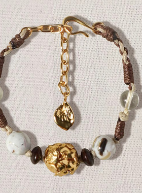 设计师品牌溯形编绳手链