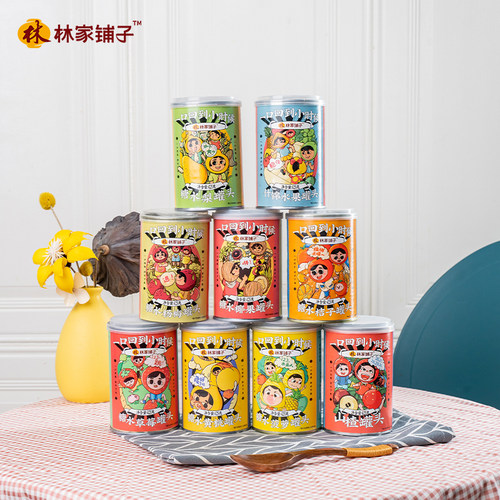 【7种水果罐头】林家铺子糖水黄桃罐头425g*4水果罐头杨梅水果捞 - 图3