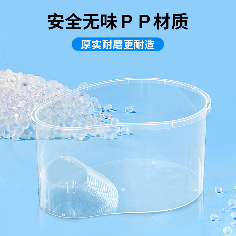 带盖手提乌龟缸塑料养龟专用饲养盒透明防逃逸家用龟箱大号加高,淘宝优惠券,粉丝福利购,淘宝优惠卷