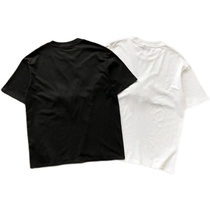 Left Chest Yellow Block Upper And Lower Letters Two Color Short Sleeves 882257