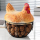 Creative hen storage garlic and iron home snacks