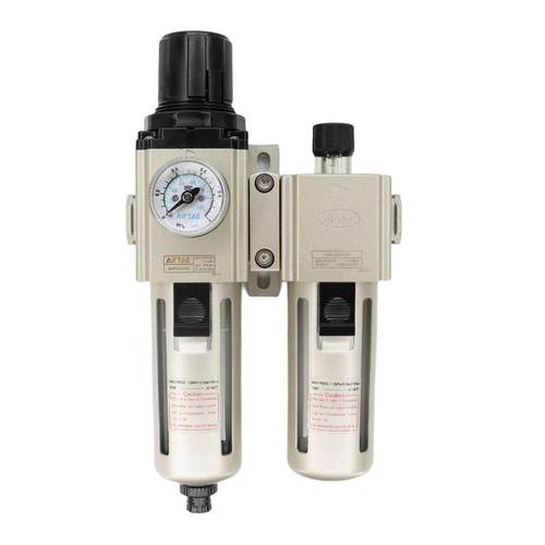 亚德客过滤器气源处理器二联件GAFC20008S/30010S/40015/600C25AS - 图3