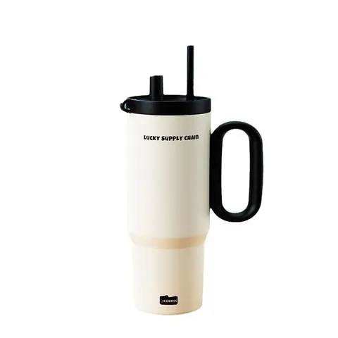 保温LOGO女生保温杯大容量GUCGRES冰霸新款高颜值印吸管杯巨无霸,淘宝优惠券,粉丝福利购,淘宝优惠卷