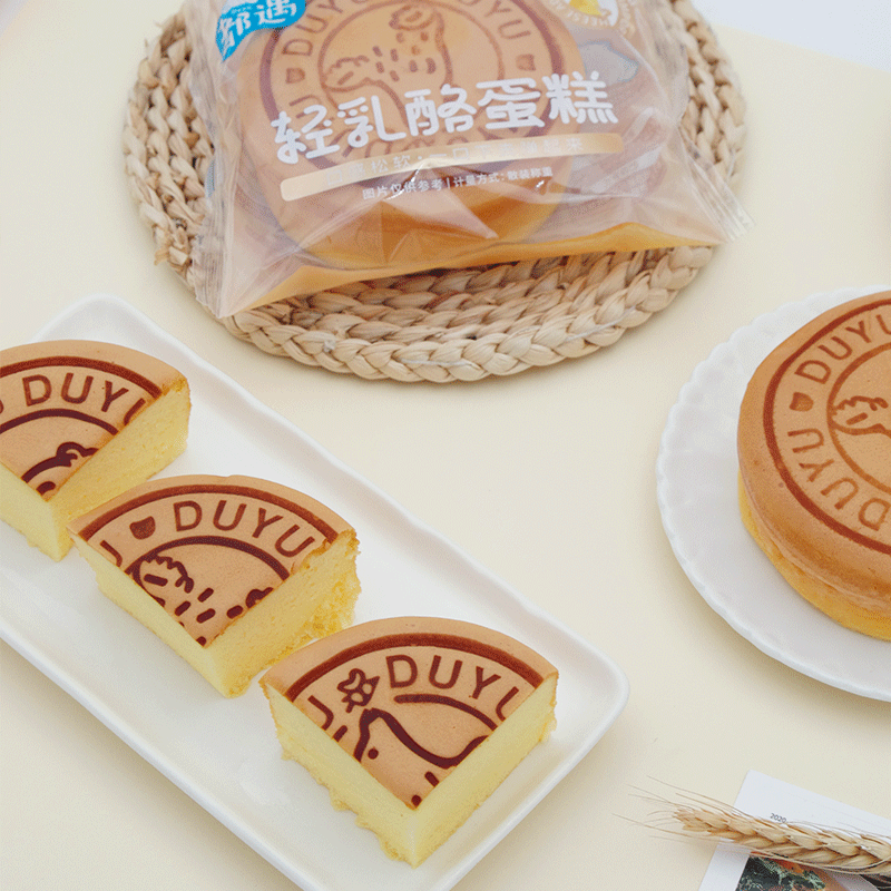 都遇轻乳酪蛋糕芝士糕点学生代餐办公室解馋网红休闲零食小吃