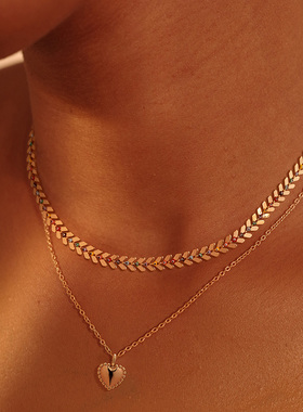 FETTERO原创恶魔之眼飞机链项链