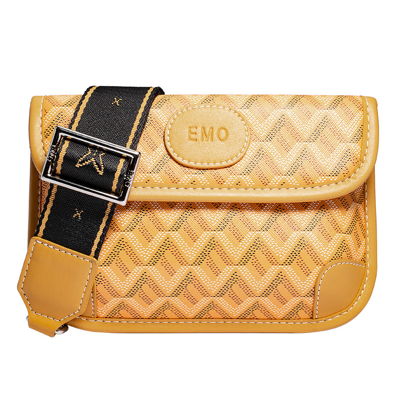 emo新款狗牙胸包女小众质感小包包 emo箱包女士包袋