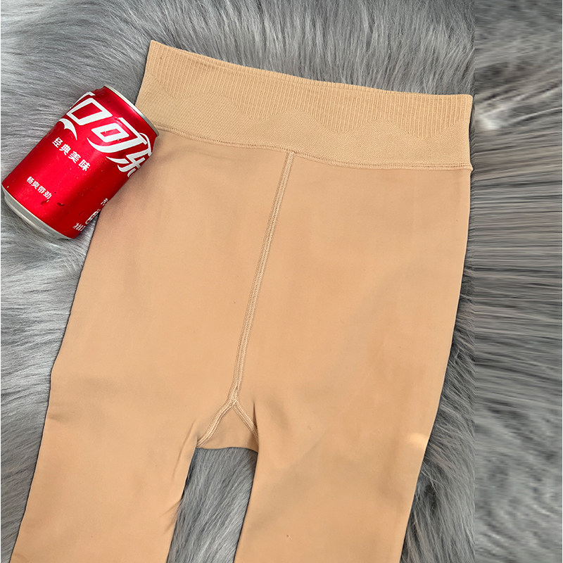 秋冬磨皮水光磨毛外穿自然肤色光腿 滨纷春天连裤袜/打底袜