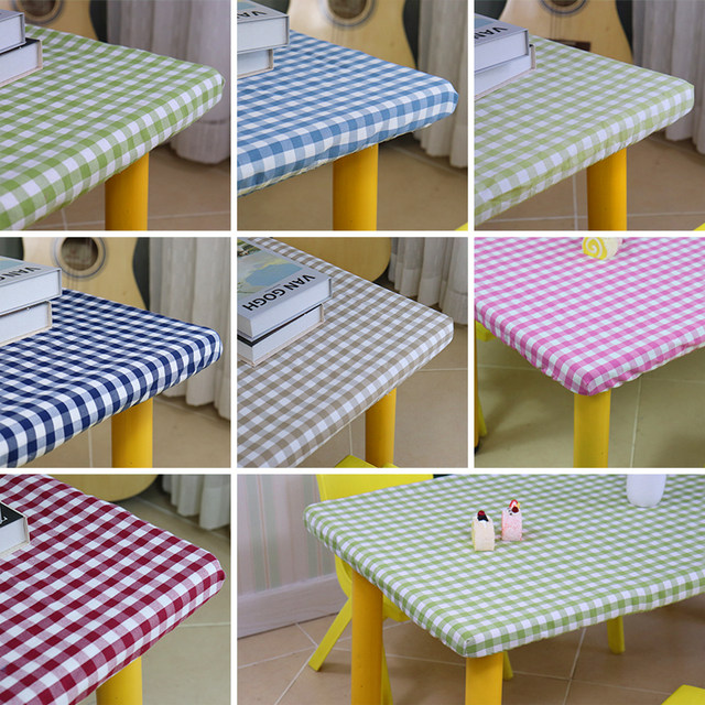 Kindergarten tablecloth cover elastic band desk cover rectangular