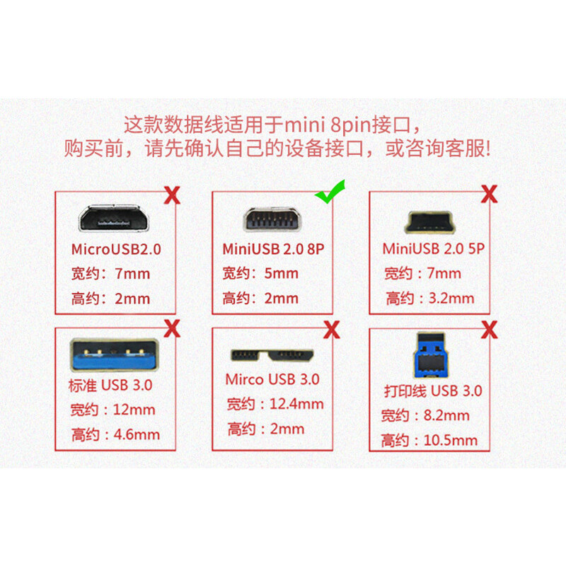 适用富士F100FD F460 F470 F480 F650 F45FD相机数据线 - 图0