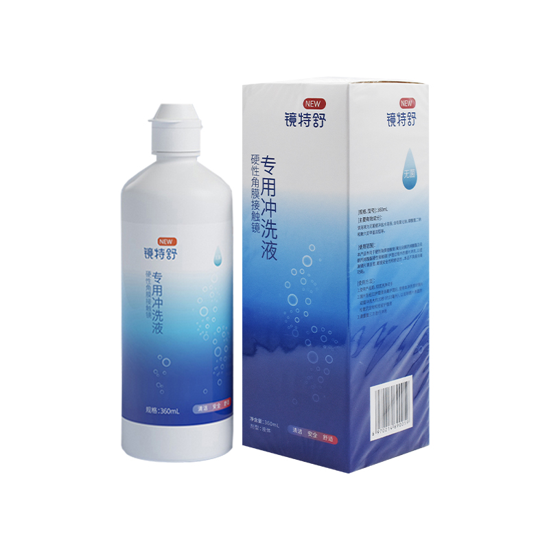 欧普康视镜特舒RGP硬性角膜接触镜冲洗液360ml*4瓶装OK镜官方正品 - 图3