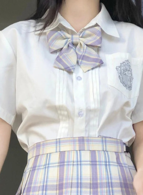 日系制服学院风免打领带