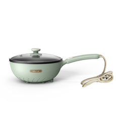 Плиты 小熊电炒锅家用炒菜煎煮一体多功能炒菜不粘锅电煮锅煎锅压铸锅