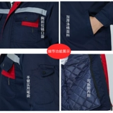 Зимняя износостойкая удерживающая тепло куртка для работы, увеличенная толщина