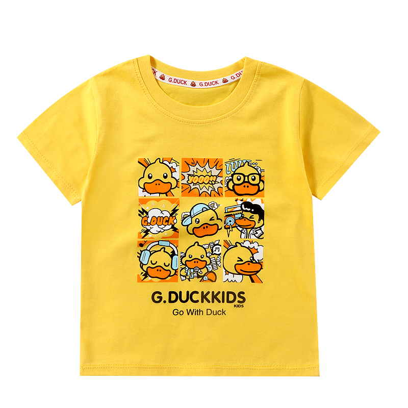 3件49.9！G.DUCKKIDS新款小黄鸭t恤