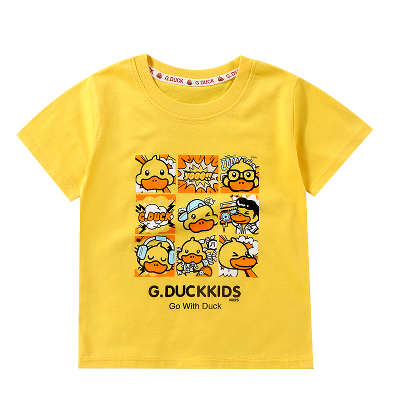 G.DUCKKIDS！洋气纯棉短袖t恤