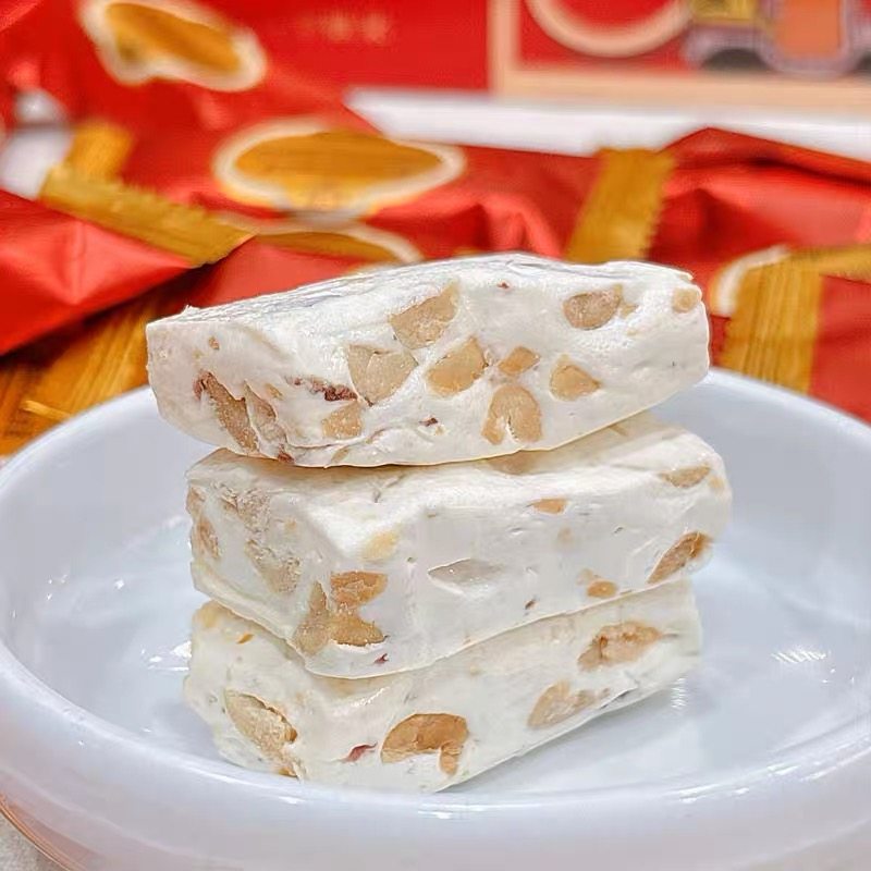 年货礼盒金语品牌福星高照牛轧糖蔓越莓味精美铁罐装拜年送礼200g,淘宝优惠券,粉丝福利购,淘宝优惠卷