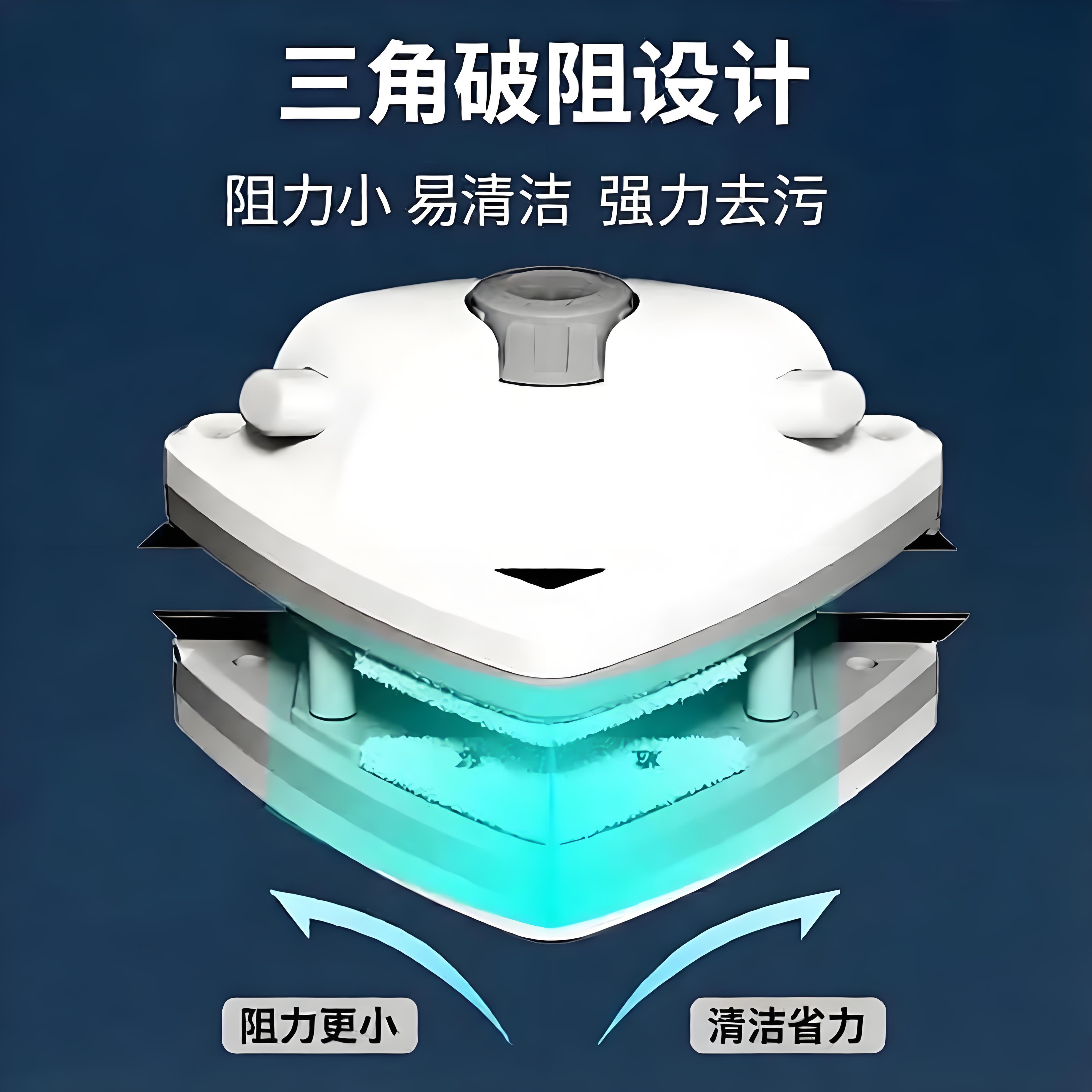 擦玻璃神器家用双面高层中空窗外清洗高楼保洁专用工具檫窗户刮搽