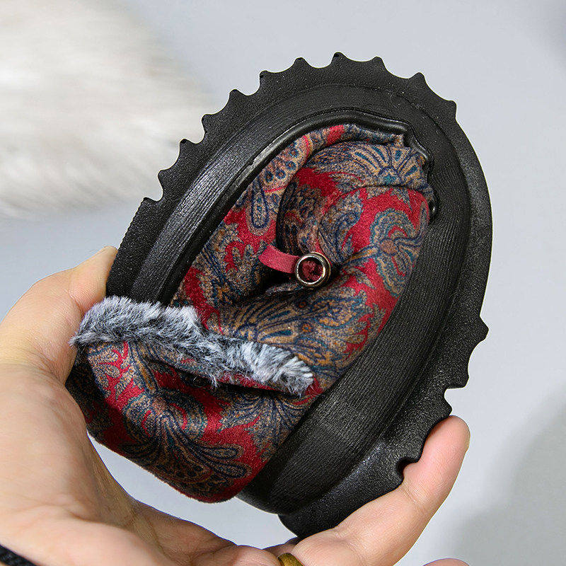 大码加绒女棉鞋中老年妈妈保暖棉鞋老北京布鞋女防滑软底奶奶鞋冬,淘宝优惠券,粉丝福利购,淘宝优惠卷