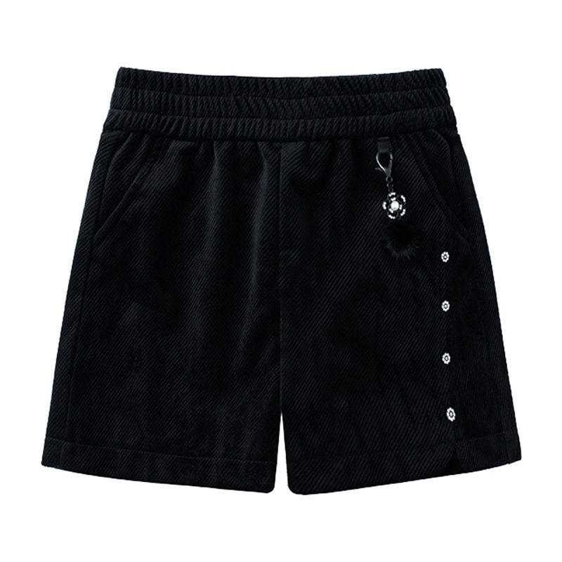 金丝绒短裤秋冬款女外穿高腰2026年新款时尚女士冬季加厚打底靴裤,淘宝优惠券,粉丝福利购,淘宝优惠卷