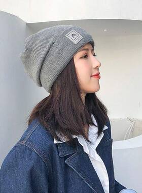 针织帽子假发女一体款2026