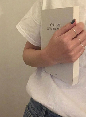 男女s925欧美极简通体纯银戒指