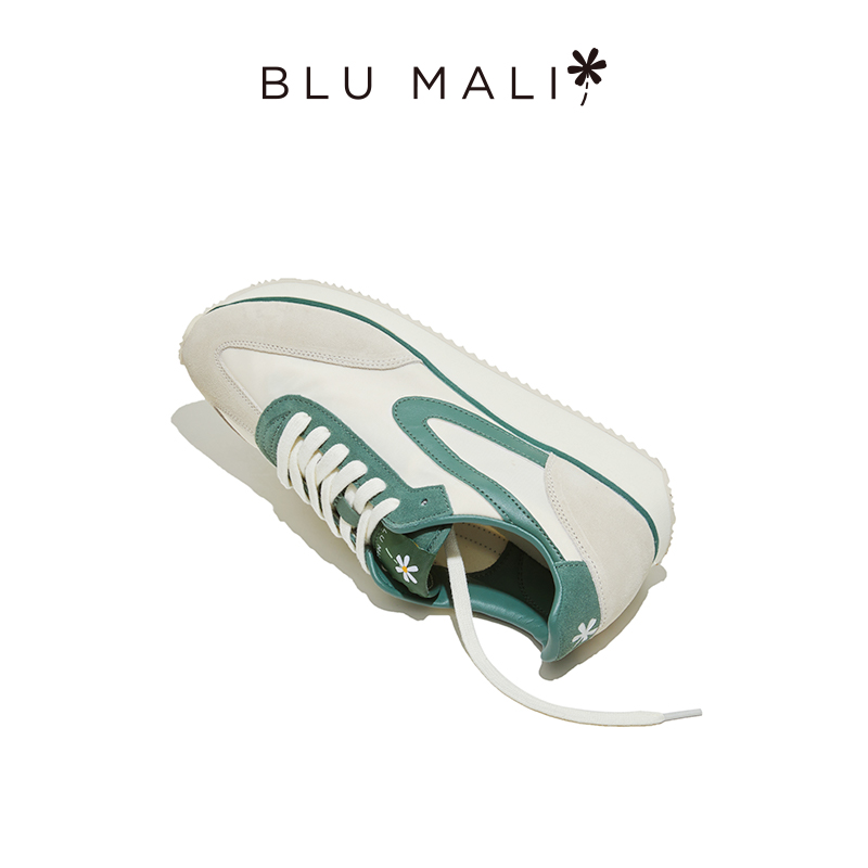 Blu Mali春夏新品德训鞋复古慢跑鞋运动休闲鞋MTH系列情侣款