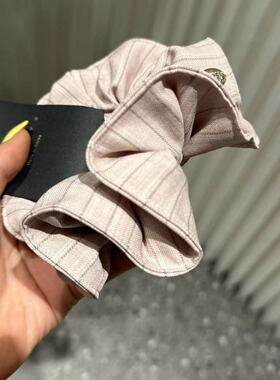 韩国东大门条纹小金豆大肠发圈