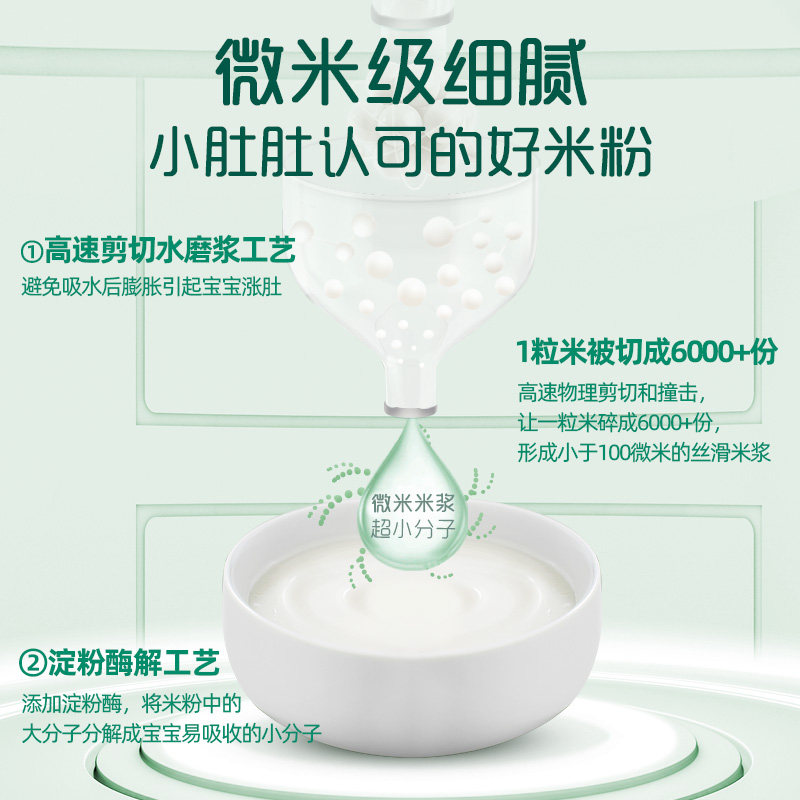 英氏米粉婴儿米糊高铁营养宝宝辅食加铁加钙官方旗舰店同款6个月