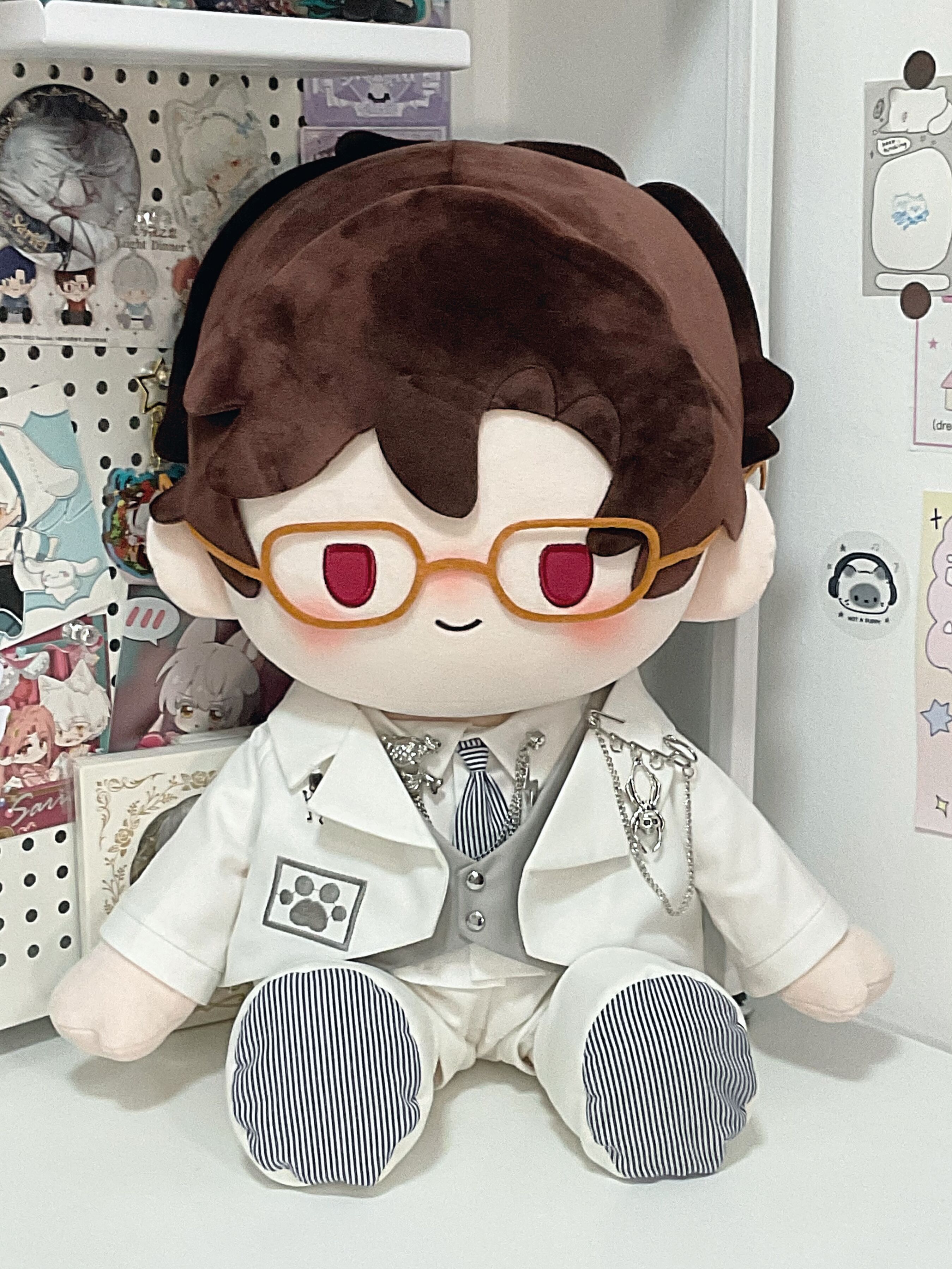 (少量现货)白昼法则40cm 坐姿一番赏体棉花娃娃衣 - 图2