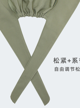 与际弹力速干手术帽绑带帽