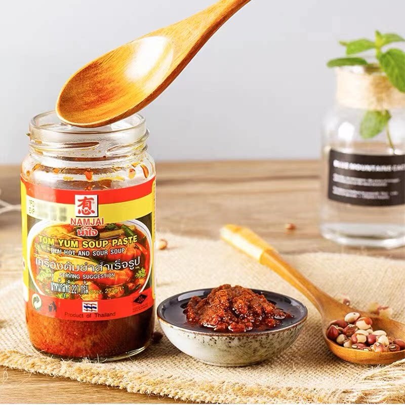 泰国进口有心冬阴功酱调味调料227g泰式酸辣汤酱火锅底料原酱料 - 图1