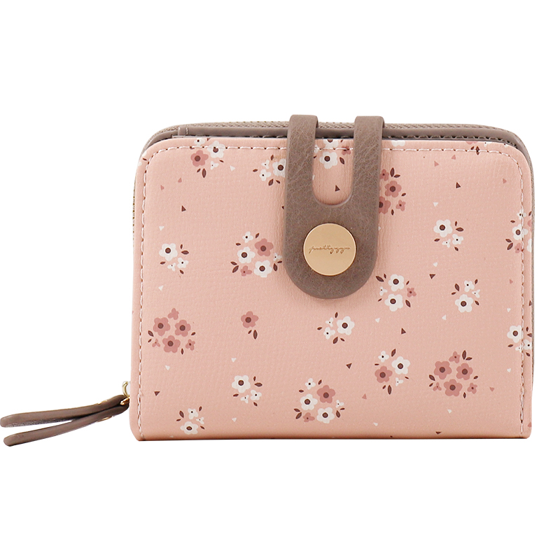 女2021新款可爱小清新卡包小钱包 步跃伦钱包